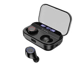 Lexuma true wireless sweat proof Bluetooth 5.0 earbuds true wireless stereo earbuds Xbud-Z Bluetooth earphones black