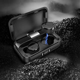 truewirelessmusic Lexuma Xbud-X true wireless in-ear earbuds wireless earphones headphones bluetooth 5 charging case ultra large battery capacity auto pairing 辣數碼 真無線藍牙耳機 連充電盒 black with solid background